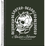CUADERNO BOOK 150 HOJAS 7MM DC SKATE