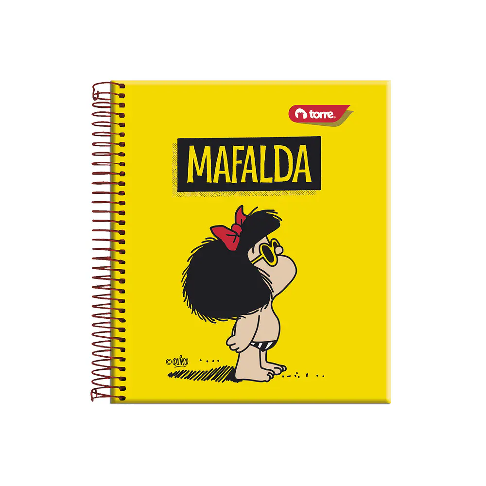 CUADERNO BOOK 15O HJS 7MM MAFALDA