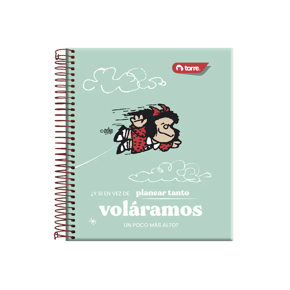 CUADERNO BOOK 15O HJS 7MM MAFALDA