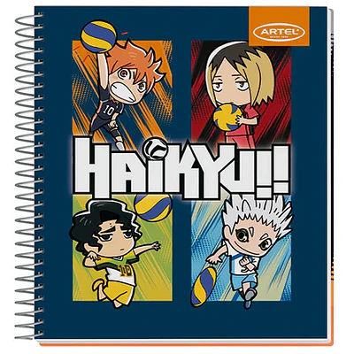 CUADERNO BOOK HAIKYU
