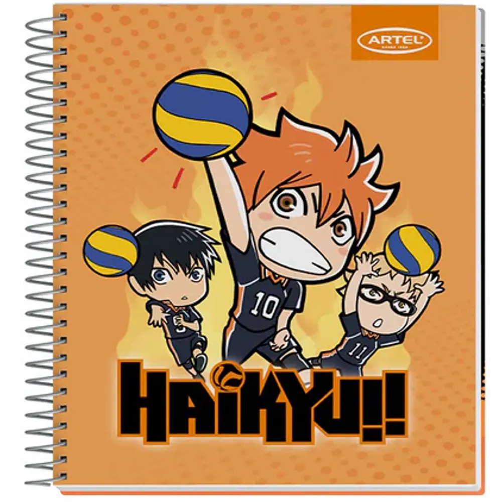 CUADERNO BOOK HAIKYU