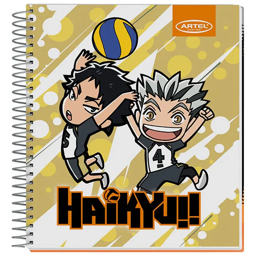 CUADERNO BOOK HAIKYU