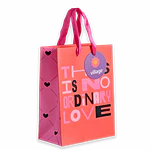 BOLSO DE REGALO AMOR 15X20X8CM 