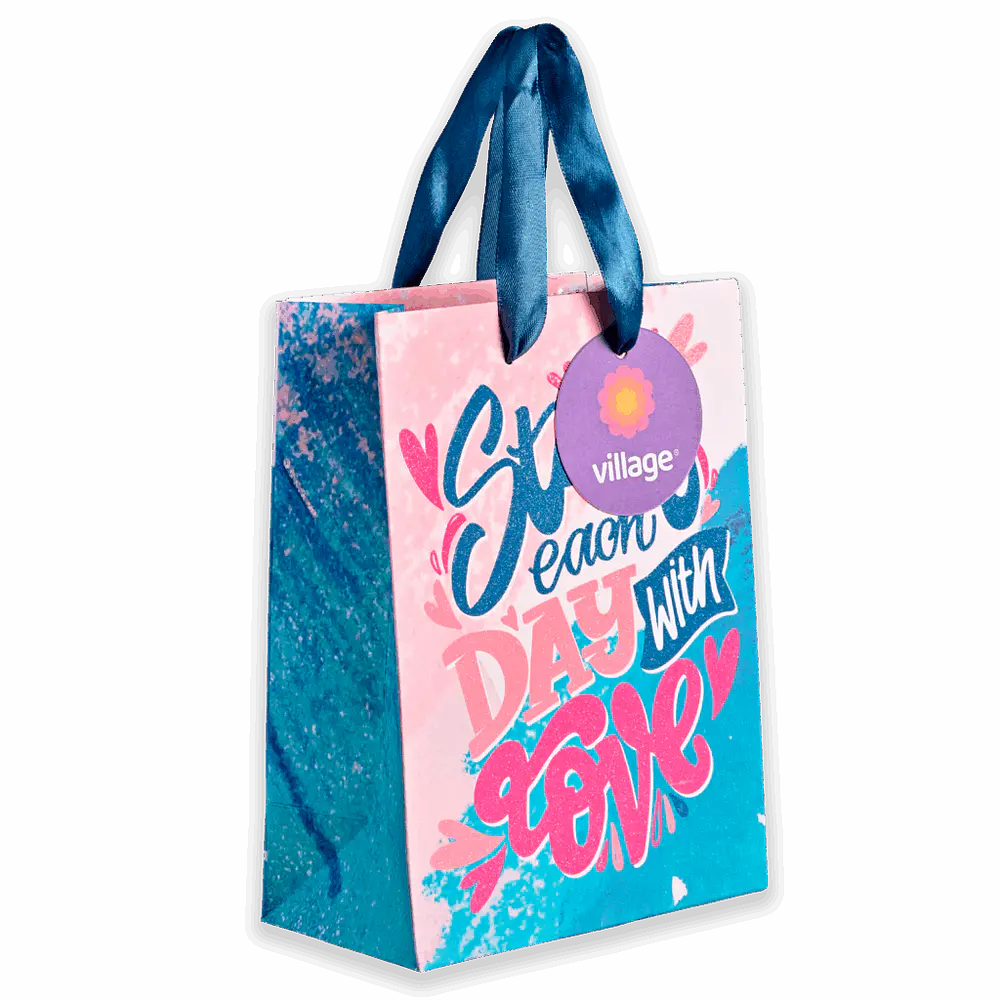 BOLSO DE REGALO AMOR 15X20X8CM 