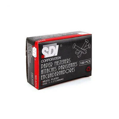 BROCHE DORADO 38MM POR 100 UNIDADES SDI