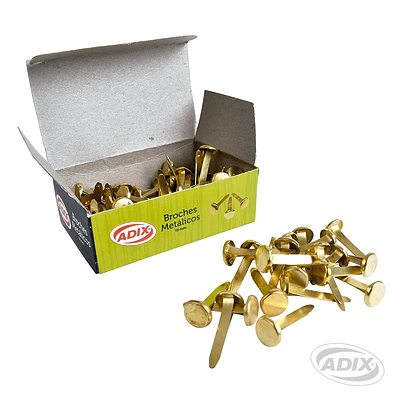 BROCHE METAL 19MM. POR 100 UNIDADES