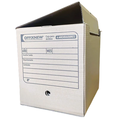 CAJA ARCHIVO 4 ARCHIVADORES