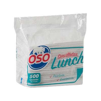 SERVILLETA OSO LUNCH 