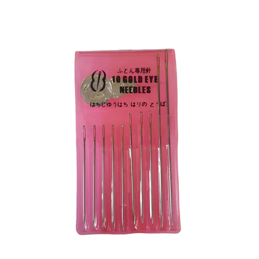 SET 10 AGUJAS SURTIDAS CON ENHEBRADOR