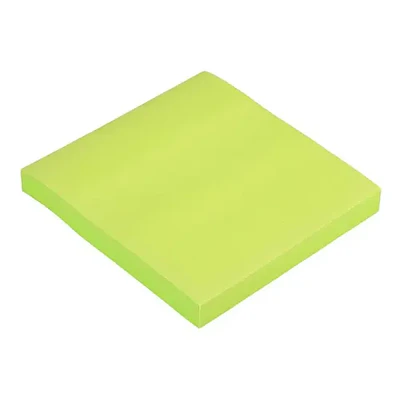 NOTA ADHESIVA VERDE NEON  76 X 76 MM 