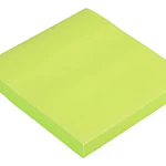 NOTA ADHESIVA VERDE NEON  76 X 76 MM 
