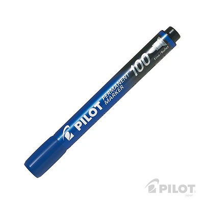 MARCADOR PERMANENTE FINO AZUL 