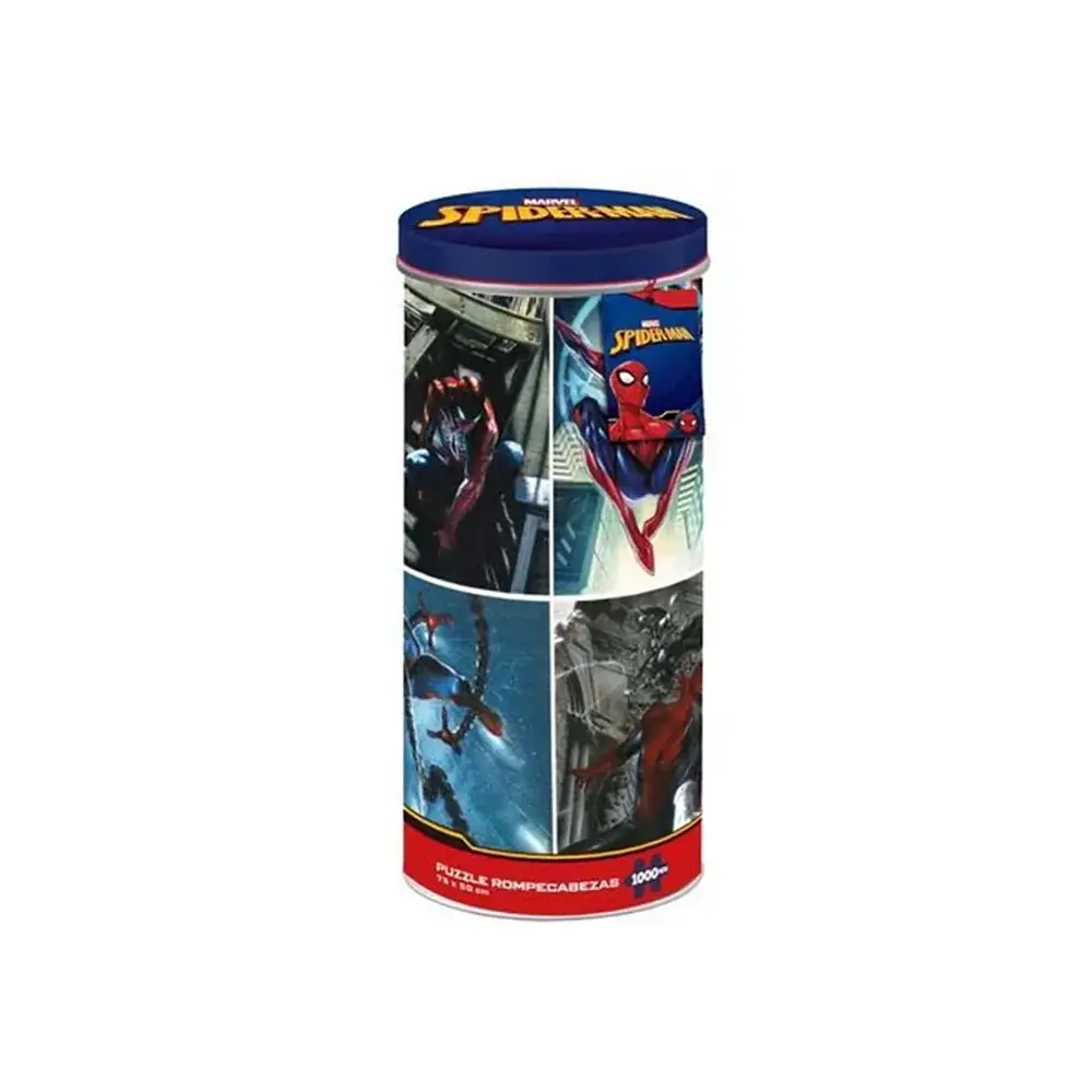 PUZZLE 1000 PIEZAS TUBO SPIDERMAN