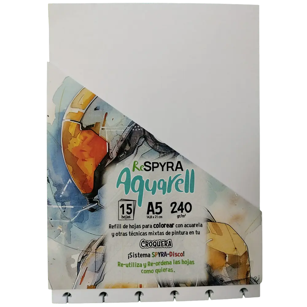 RECARGA CROQUERA AQUARELL 