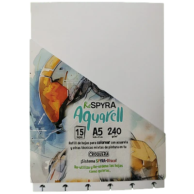 RECARGA CROQUERA AQUARELL 