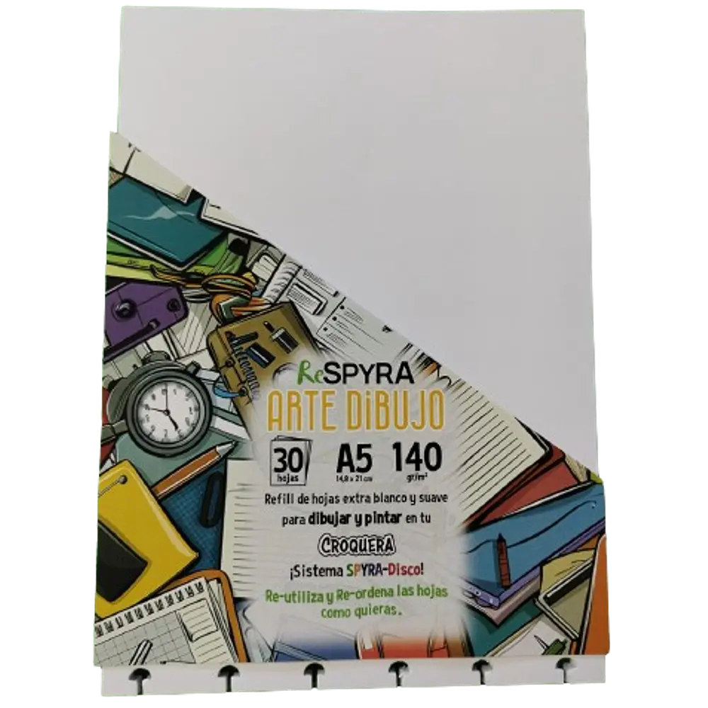 RECARGA CROQUERA ARTE 30HJS