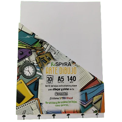 RECARGA CROQUERA ARTE 30HJS