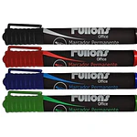 MARCADOR PERMANENTE PUNTA REDONDA - DIFERENTES COLORES