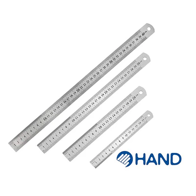 REGLA METÁLICA HAND - DIFERENTES MEDIDAS