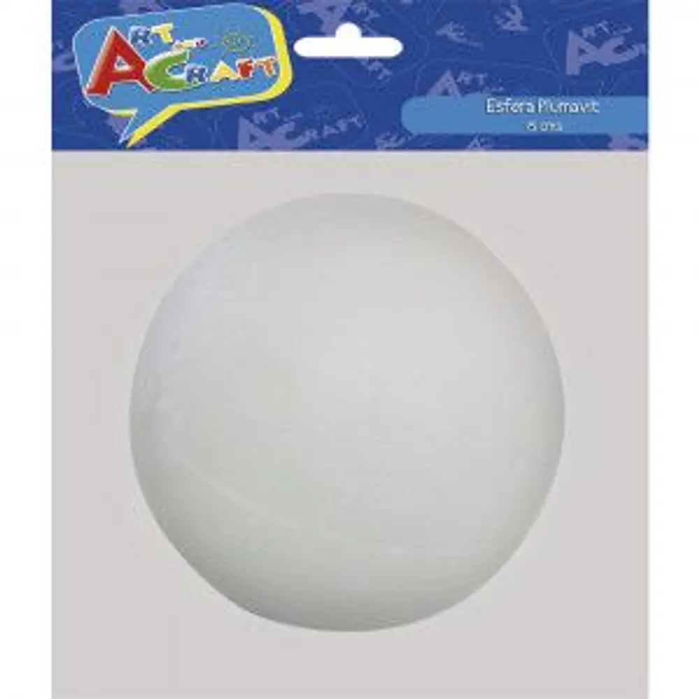 PELOTA PLUMAVIT ART & CRAFT 15 CMS. UNIDAD