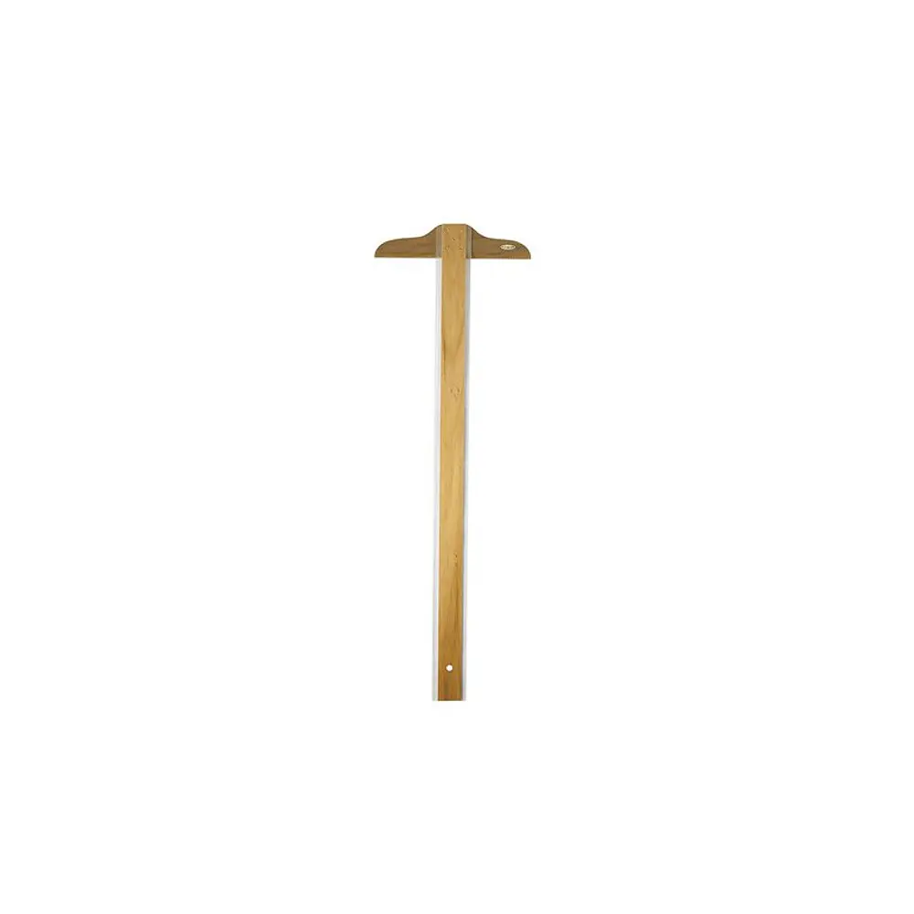 REGLA T FIJA 80CMS. BORDE ACRILICO ARTEL