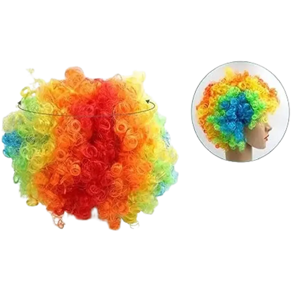 PELUCA AFRO PAYASO