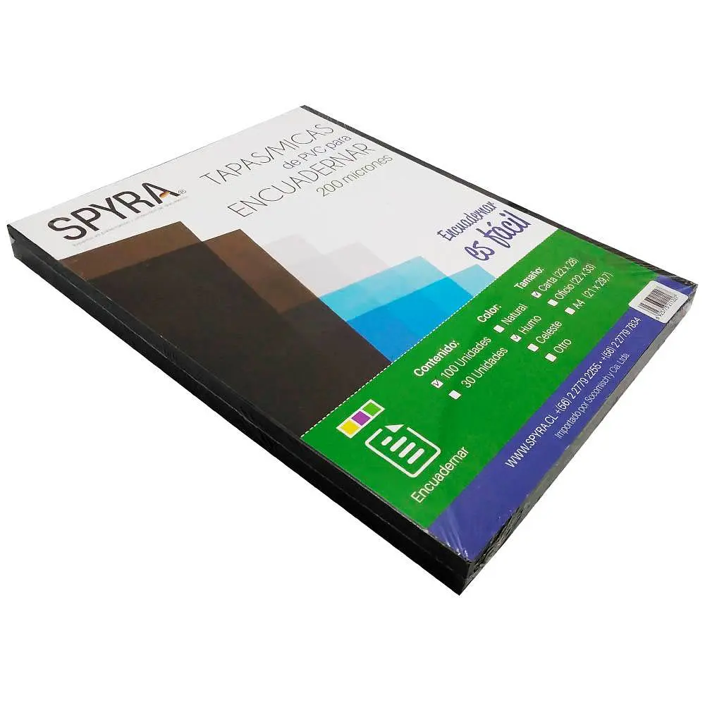 MICA SPYRA CARTA 200 MICRONES - DIFERENTES COLORES