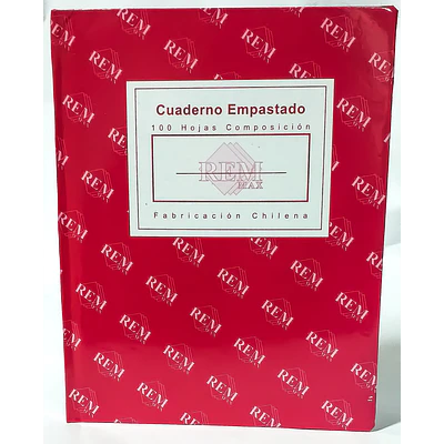 CUADERNO EMPASTADO COMPOSICION REM