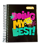 CUADERNO ESPECIAL MINI 90 HOJAS 5MM BOB ESPONJA