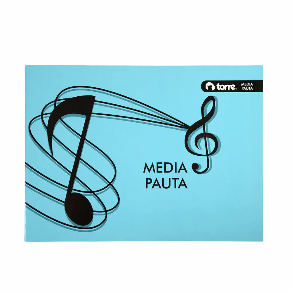 CUADERNO MUSICA 1/2 PAUTA