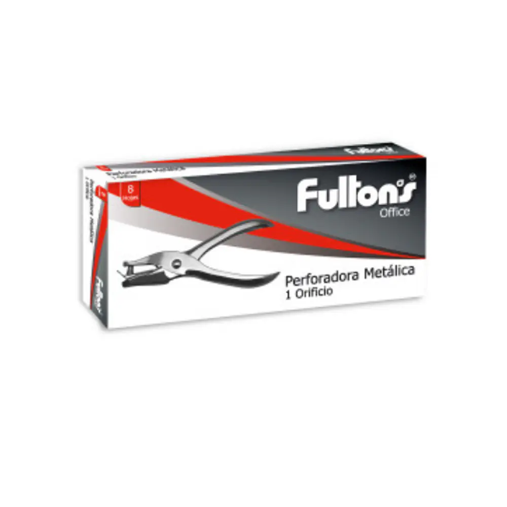 PERFORADOR 1 ORIFICIO 8 HOJAS