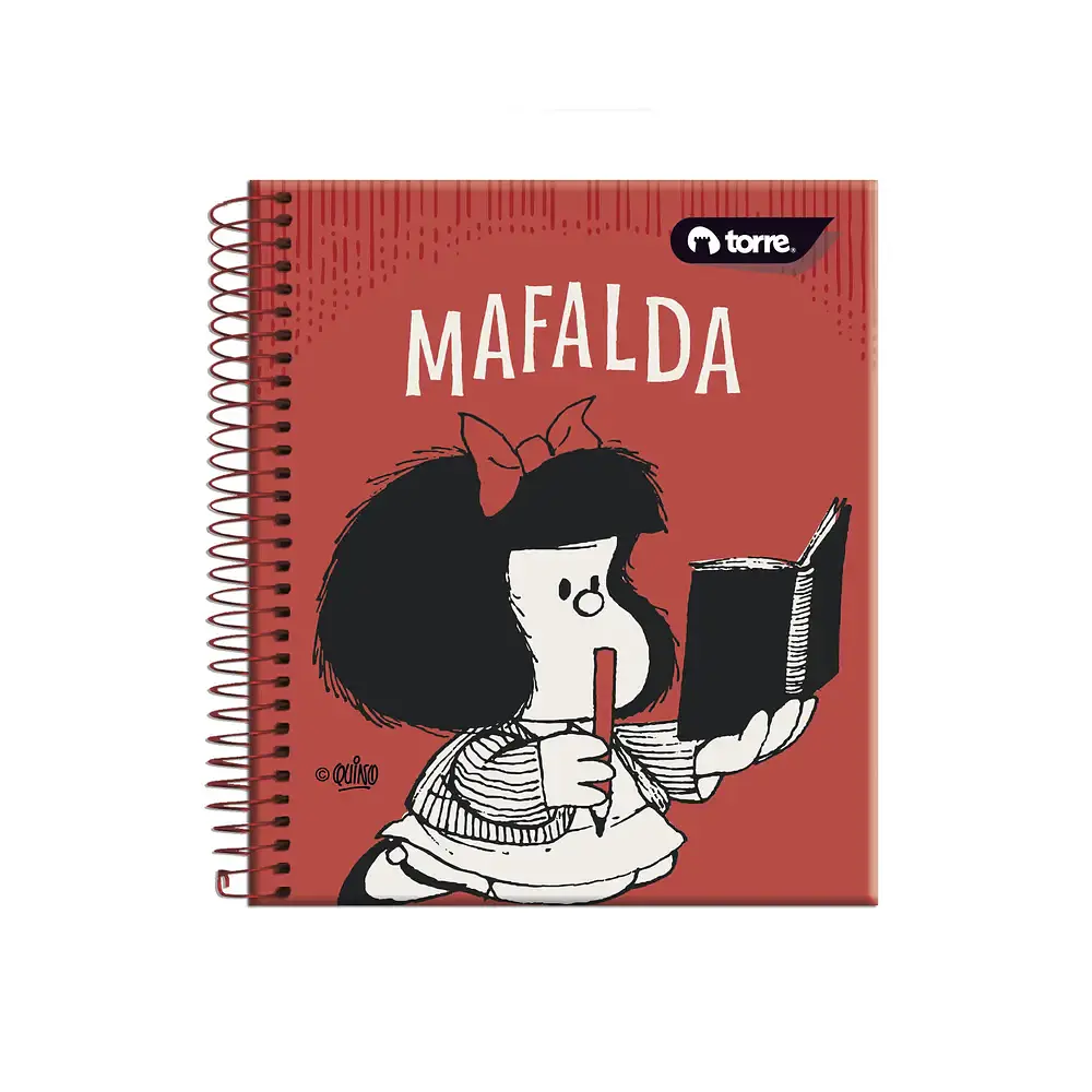CUADERNO POCKET MAFALDA 5MM 90 HOJAS