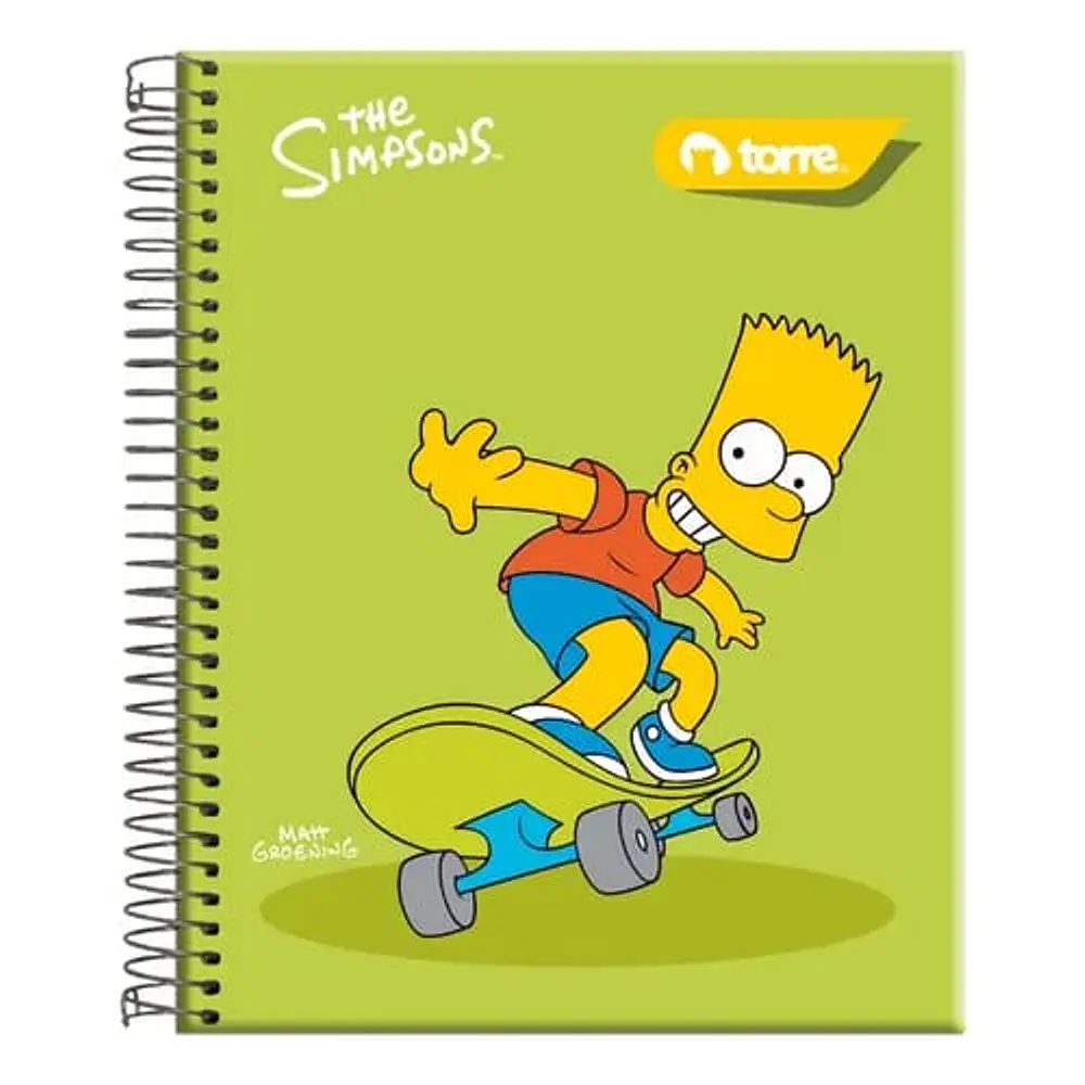 CUADERNO POCKET SIMPSONS 90 HOJAS