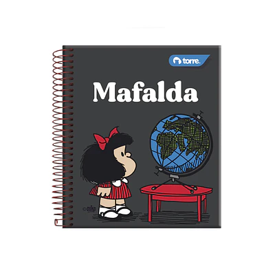 CUADERNO POCKET MAFALDA 5MM 90 HOJAS