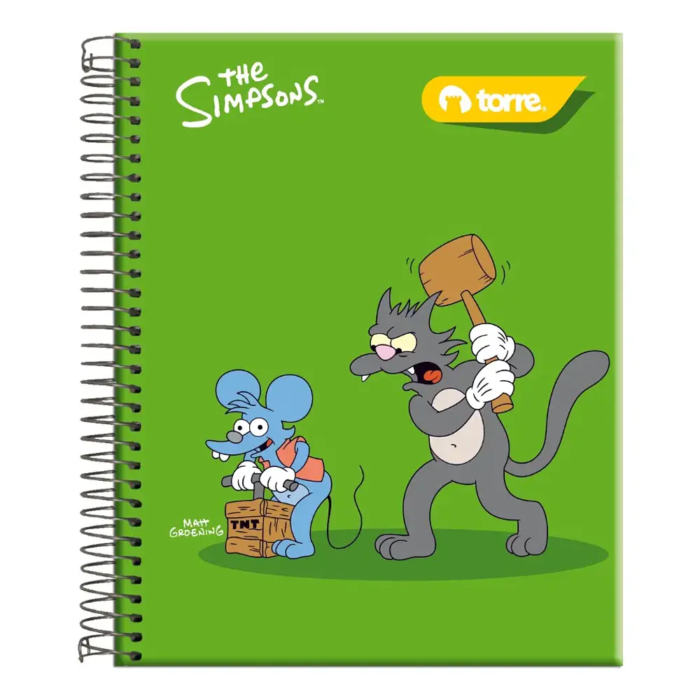 CUADERNO POCKET SIMPSONS 90 HOJAS