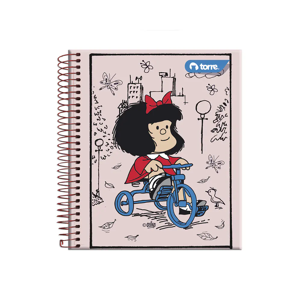 CUADERNO POCKET MAFALDA 5MM 90 HOJAS