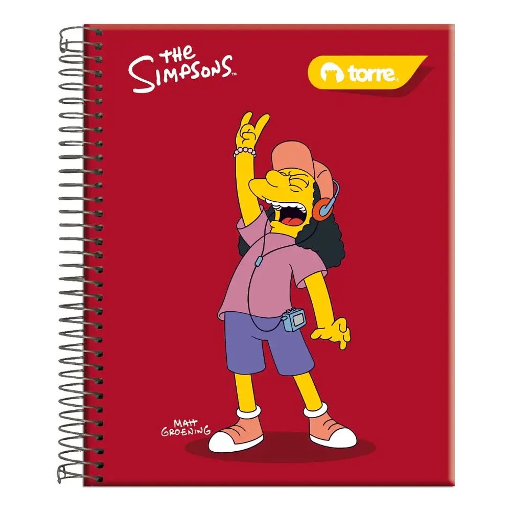 CUADERNO POCKET SIMPSONS 90 HOJAS