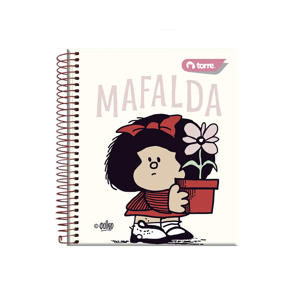 CUADERNO POCKET MAFALDA 5MM 90 HOJAS