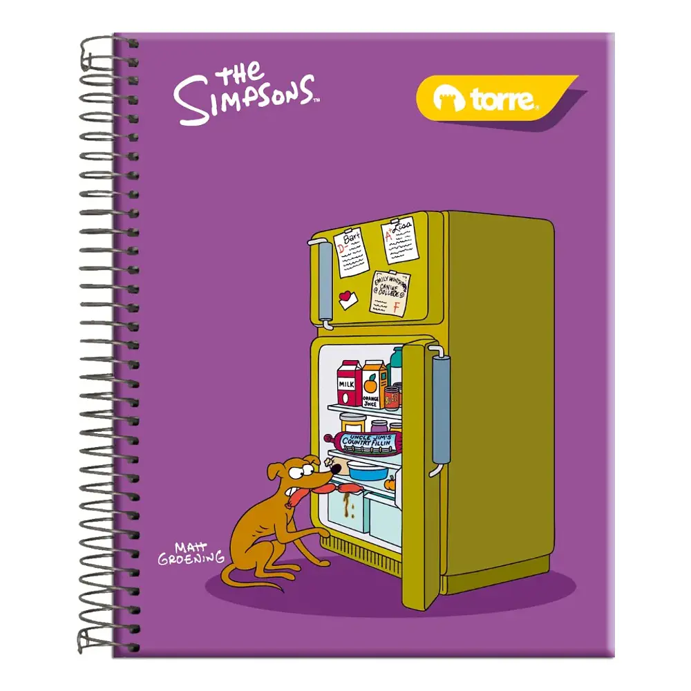 CUADERNO POCKET SIMPSONS 90 HOJAS