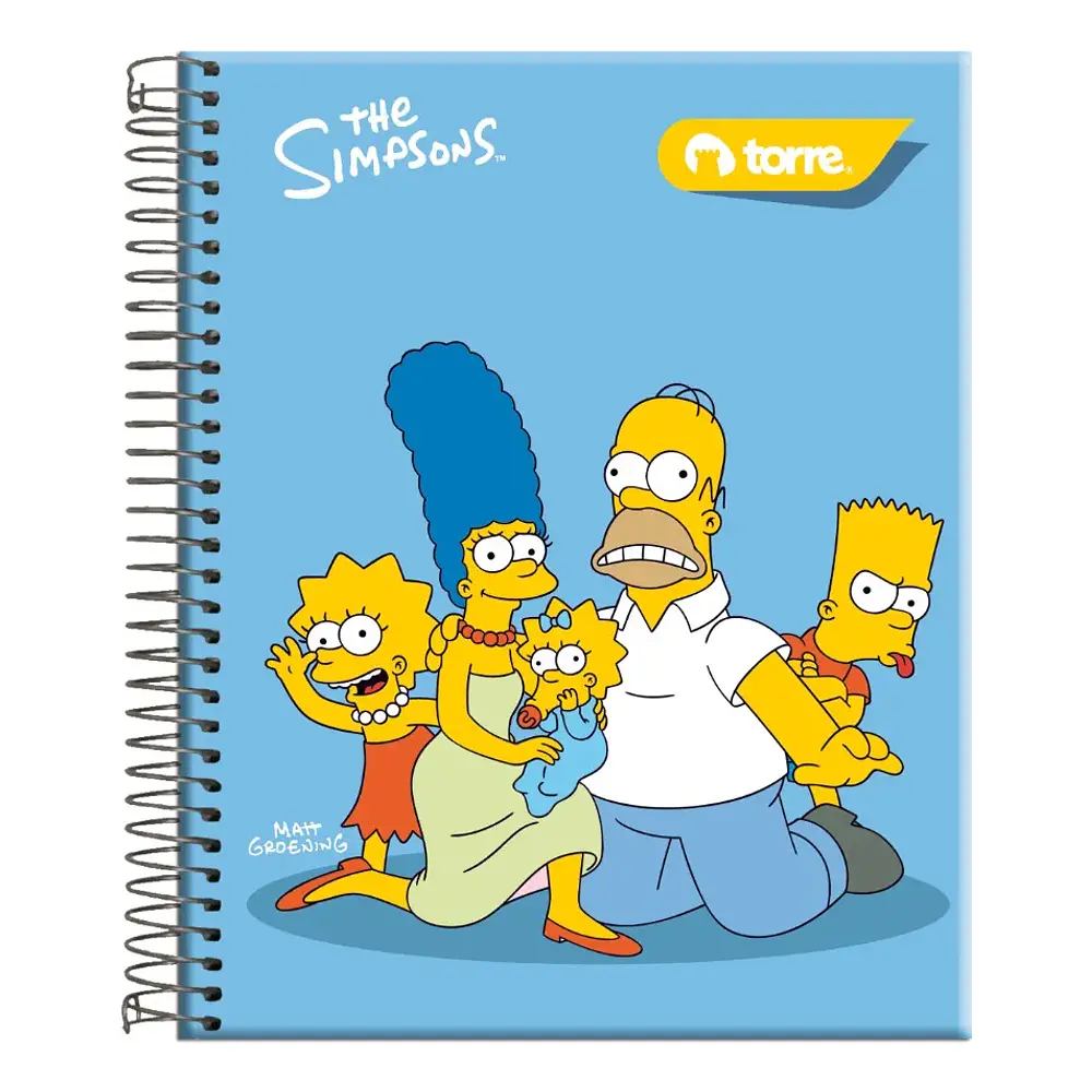 CUADERNO POCKET SIMPSONS 90 HOJAS