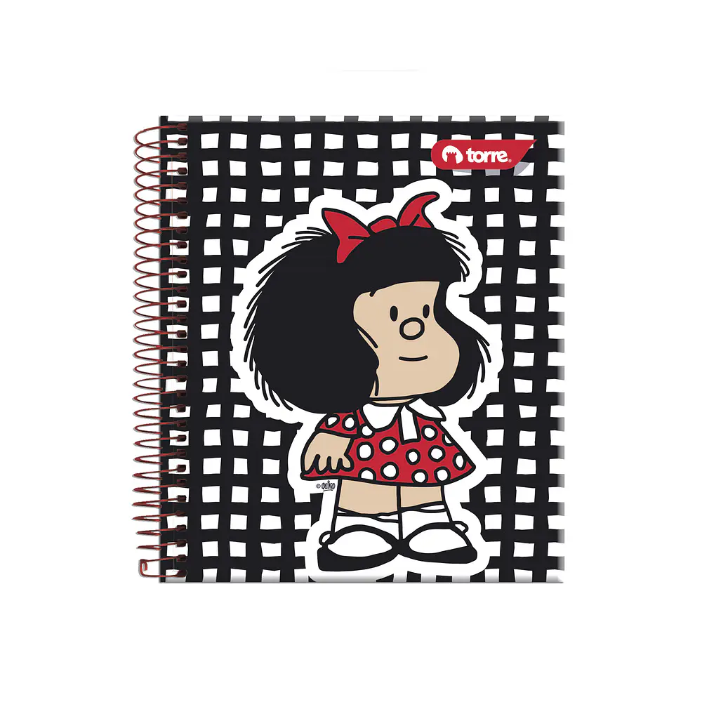 CUADERNO POCKET MAFALDA 5MM 90 HOJAS