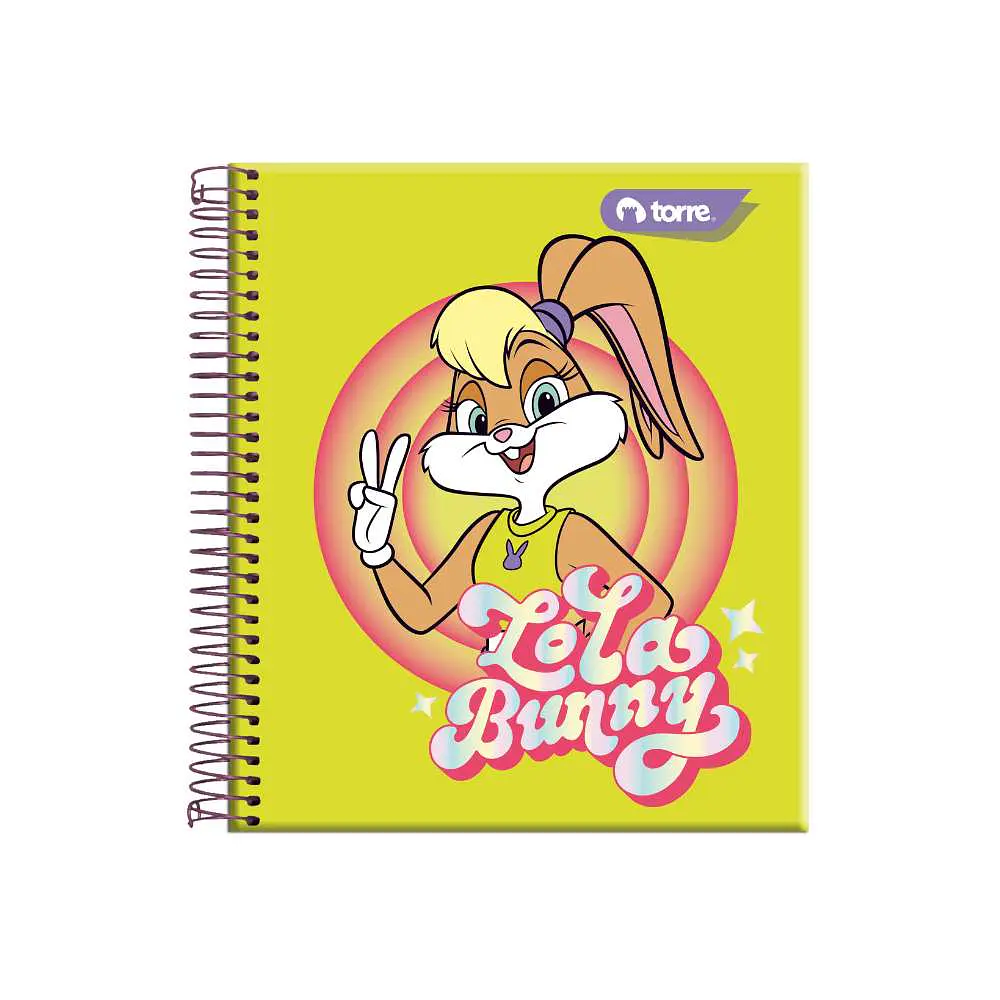 CUADERNO POCKET LOLA BUNNY 5MM 90 HOJAS