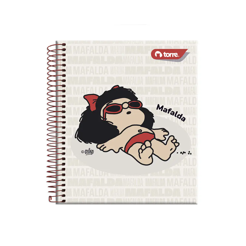 CUADERNO POCKET MAFALDA 5MM 90 HOJAS