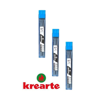 MINAS 0.7MM ESTUCHE 12 UNIDADES - KREARTE