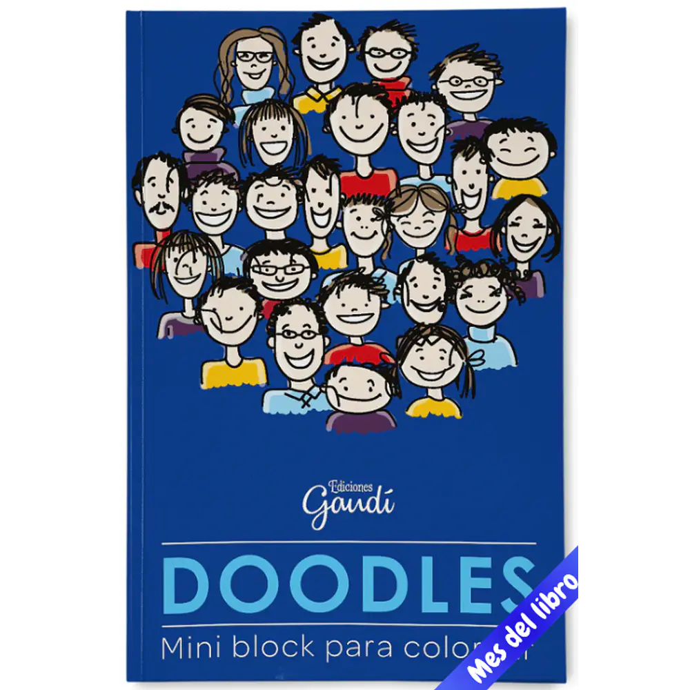 MINI BLOCK DE COLOREAR - DOODLES