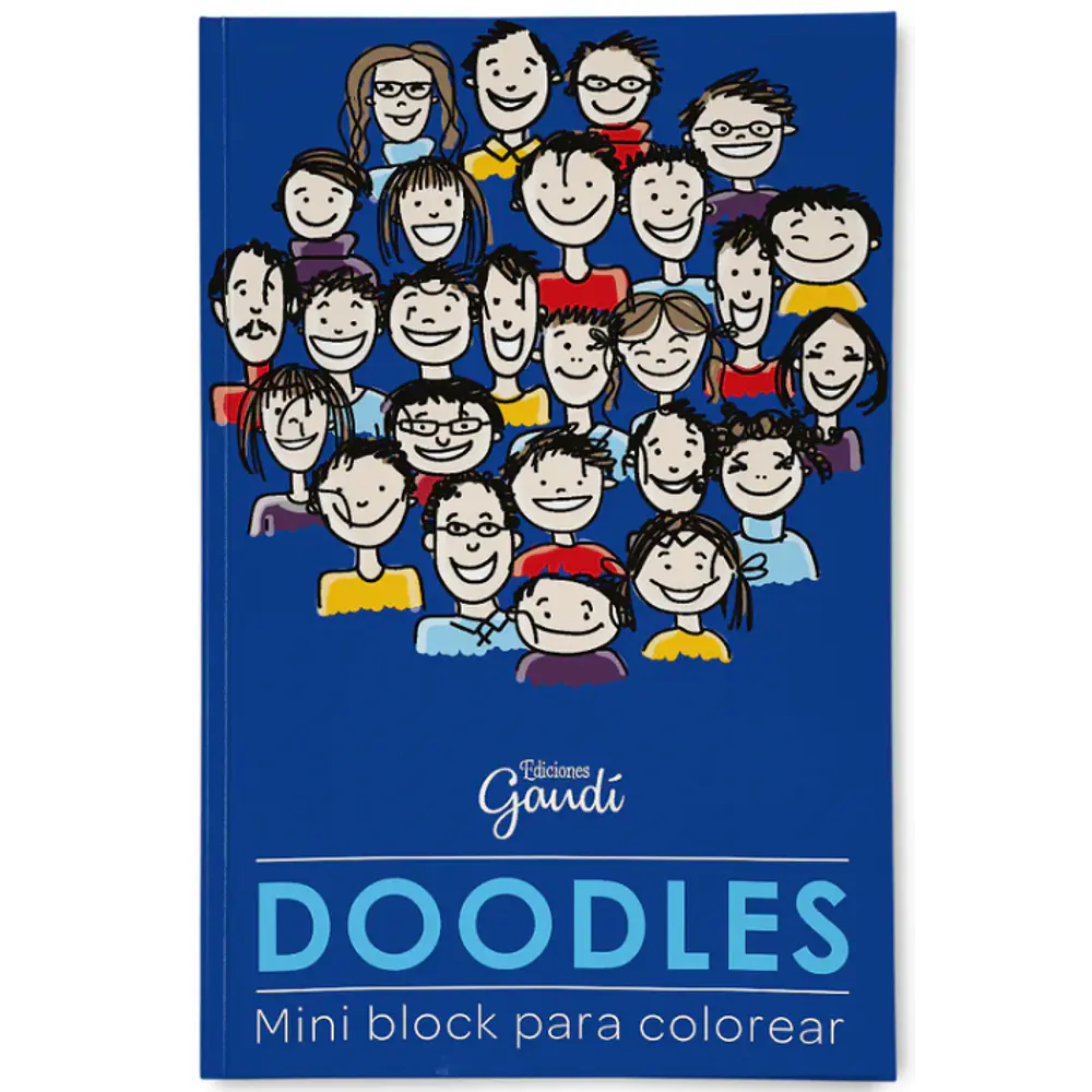 MINI BLOCK DE COLOREAR - DOODLES