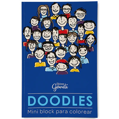 MINI BLOCK DE COLOREAR - DOODLES