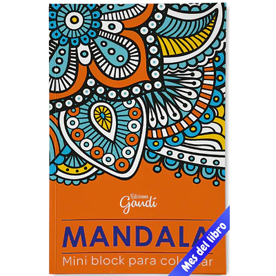 MINI BLOCK DE COLOREAR - MANDALAS