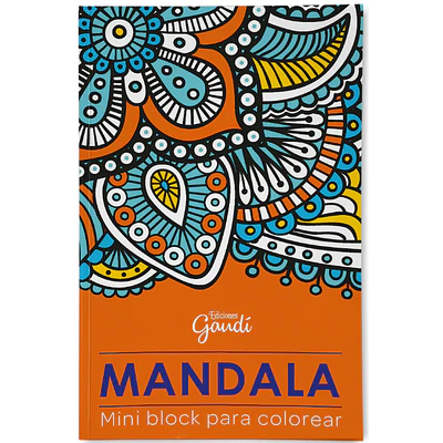 MINI BLOCK DE COLOREAR - MANDALAS