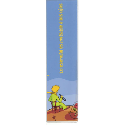 MARCAPÁGINAS PLASTIFICADO - EL PRINCIPITO